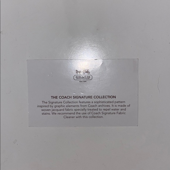 COACH Signature collection mini skinny id case - Picture 4 of 4